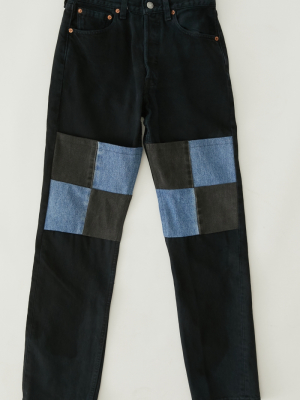 Thousand Island Black Grid Pocket Pant