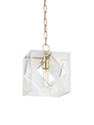 Travis 1 Light Pendant