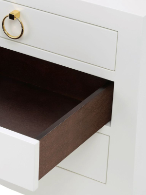 Jacqui 3-drawer Side Table