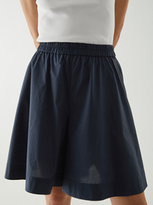 Organic Cotton Skirt-effect Shorts