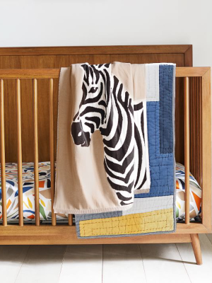 Zebra Baby Blanket