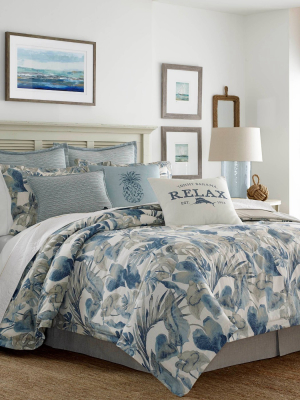 Raw Coast Duvet Cover Set Blue - Tommy Bahama