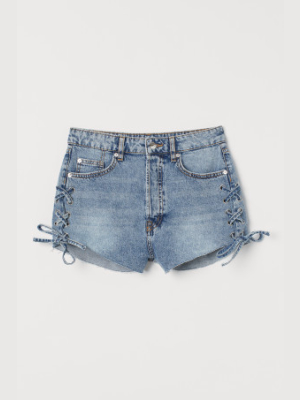 Denim Shorts High Waist