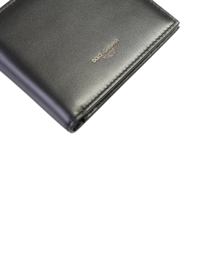 Dolce & Gabbana Embossed Logo Bi-fold Wallet