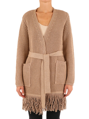 Max Mara Arold Fringe-detailed Cardigan