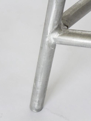 Spade Bar Stool / Aluminium