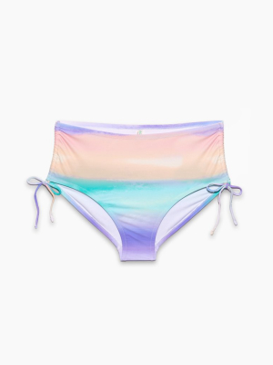 Pacific Tie Side Bikini Bottom (curves) - Ascent Multi