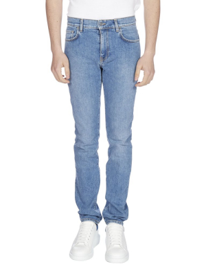 Moschino Washed Slim Fit Jeans