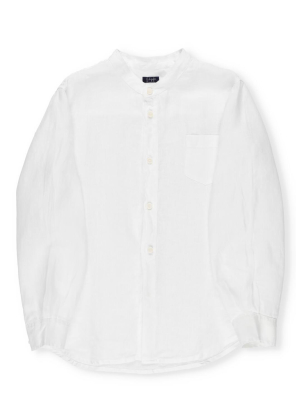 Il Gufo Mandarin Collar Shirt