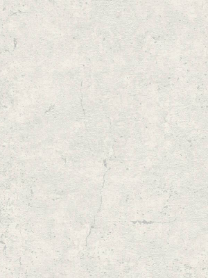 Metta Faux Concrete Wallpaper In Ivory And Grey By Bd Wall