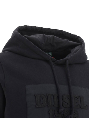 Diesel Logo Patch Hoodie