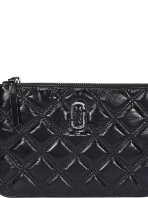 Marc Jacobs The Quilted Softshot Wristlet Pouch