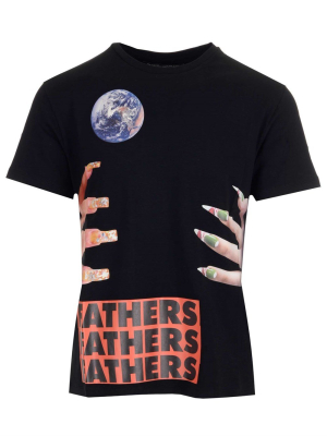 Raf Simons X Sterling Ruby Fathers Graphic Printed T-shirt