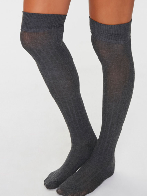 Ribbed Over-the-knee Socks Pack