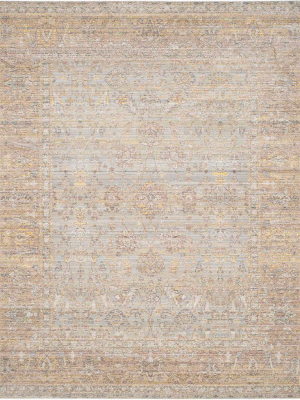 Valencia Gray/yellow Area Rug