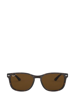 Ray-ban Rb2184 Square Frame Polarised Sunglasses