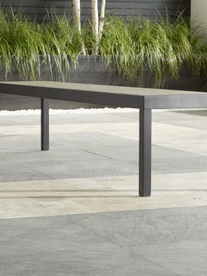 Alfresco Ii Grey Dining Bench