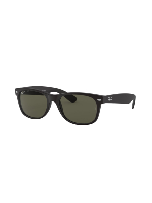 Ray-ban Rb2132 622/58 Unisex Square Lifestyle Sunglasses Black