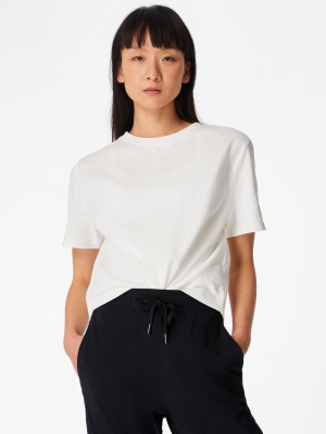 Sweaty Betty Boxy Tee - White - Final Sale