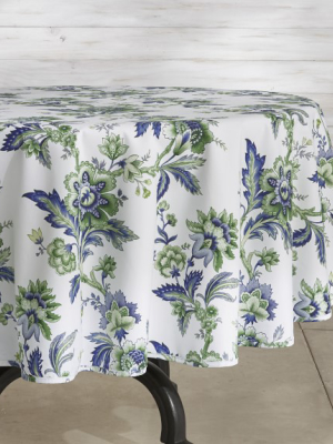 Aerin Fairfield Oilcloth Outdoor Round Tablecloth
