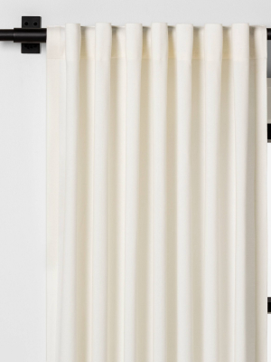 Fringe Stripe Curtain Panel Sour Cream - Hearth & Hand™ With Magnolia