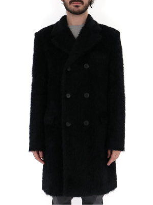 Saint Laurent Double Breasted Coat