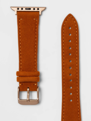 Apple Watch Faux Suede Band 38mm/40mm - Heyday™ Tan