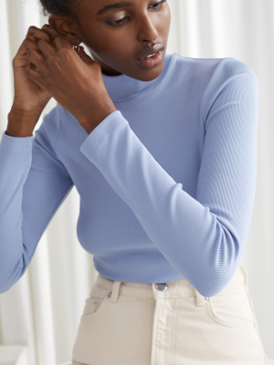 Long Sleeve Turtleneck Top