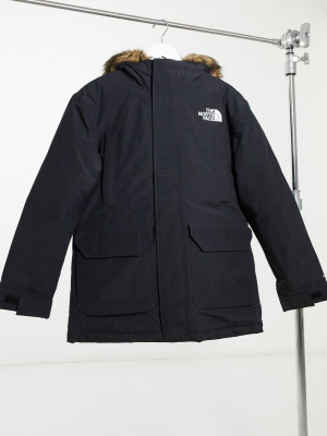 The North Face Mcmurdo Parka Jacket In Black