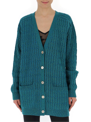 Gucci Cable Knit Cardigan