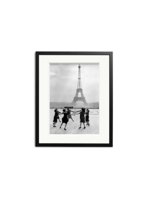 Dancing In Front Of The Eiffel Tower