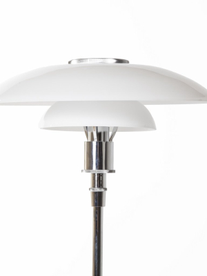 Henningsen Large Floor Lamp - Chrome