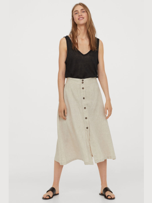 Linen Skirt