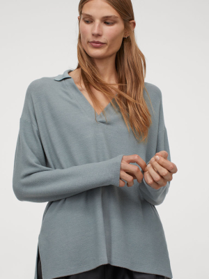 Collared Top