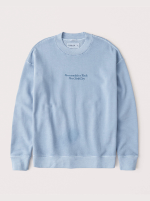 Dyed Crew Sweatshirt