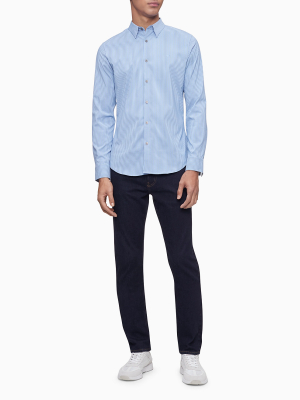 Move 365 Striped Button-down Shirt