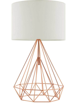 Peter Table Lamp Rose Gold