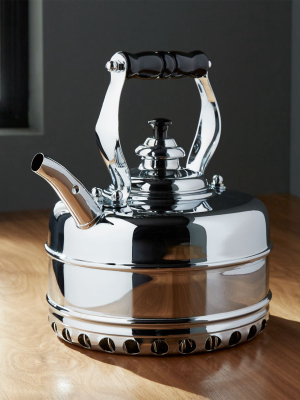 Richmond No. 4 Chrome Gas Tea Kettle