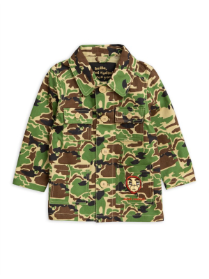 Mini Rodini Safari Jacket - Green