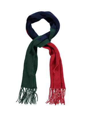 Colorblock Oblong Scarf