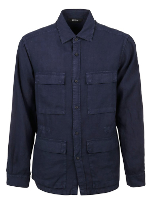 Z Zegna Chest Pockets Shirt