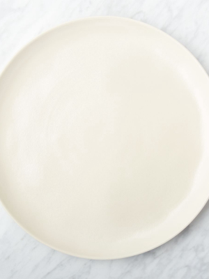 Visto Cream Stoneware Platter