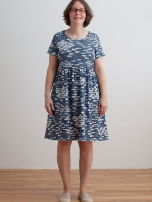 Women's Stockholm Dress - Under The Sea Navy