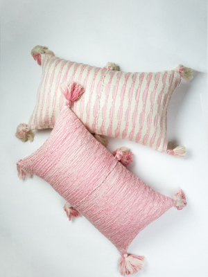 Archive New York Faded Pink Antigua Pillow