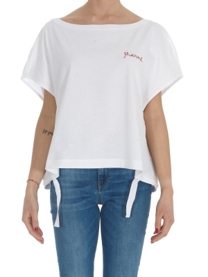 Marni Logo Embroidered T-shirt