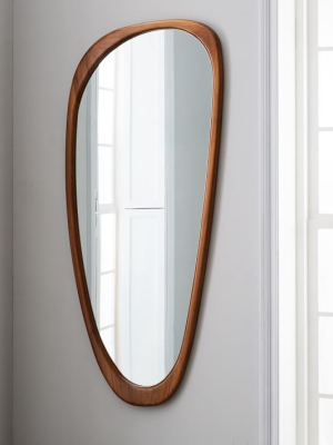 Mid-century Asymmetrical Floor Mirror