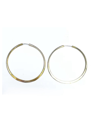 Full Circle Hoop Earrings