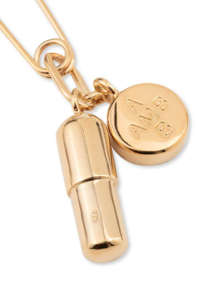 Ambush Pill Charm Earring - Gold/no Color