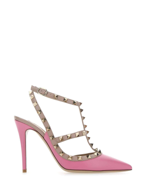 Valentino Garavani Rockstud Slingback Pumps