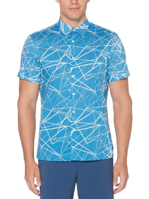 Abstract Linear Soft Shirt